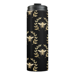 Golden Bee Thermal Tumbler
