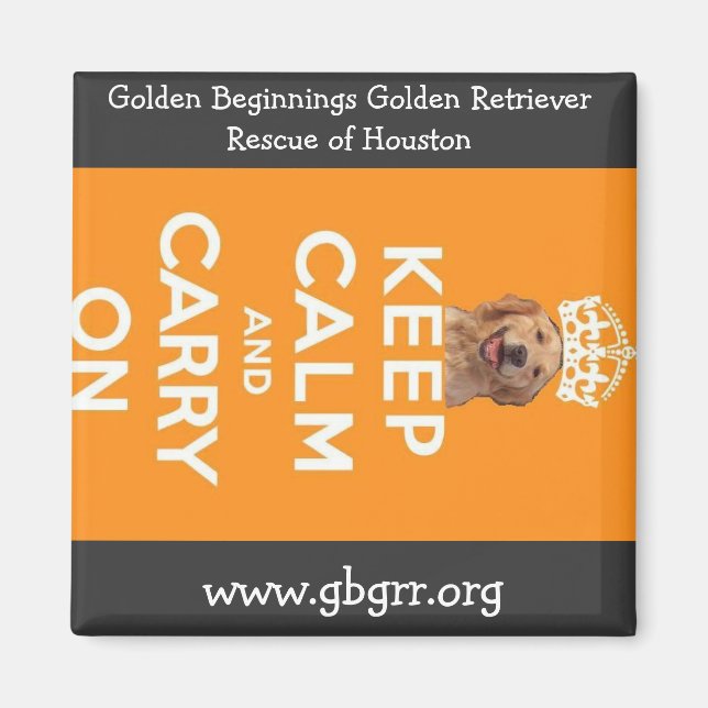 Golden Beginnings Magnet (Front)