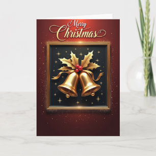Golden Bells Holiday Card