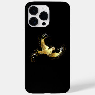 Golden Bird on Black Background Case-Mate iPhone 14 Pro Max Case