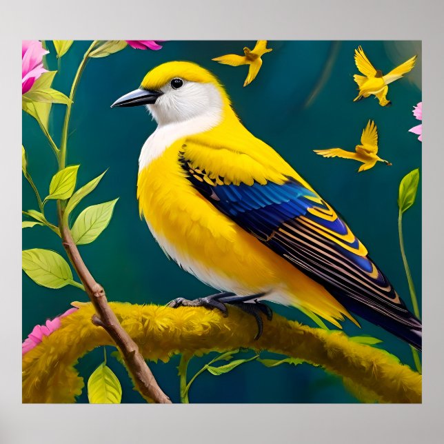 Golden Bird Poster (Front)