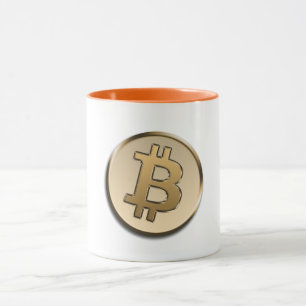 Golden Bitcoin Combo Mug