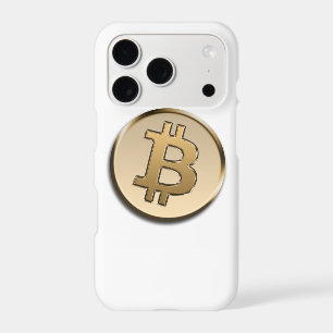 Golden Bitcoin iPhone / iPad case