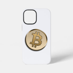 Golden Bitcoin Phone Case