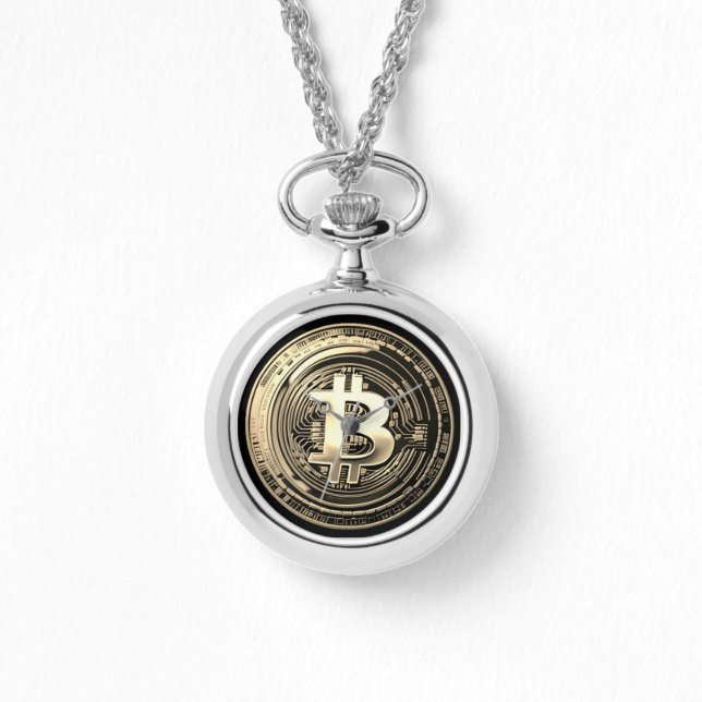 Golden Bitcoin Watch (Front)