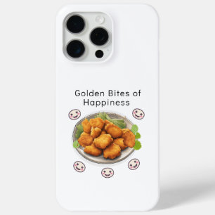 Golden Bites of Happiness iPhone 15 Pro Max Case