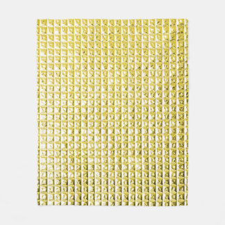 Golden black glass: luxurious surface. fleece blanket