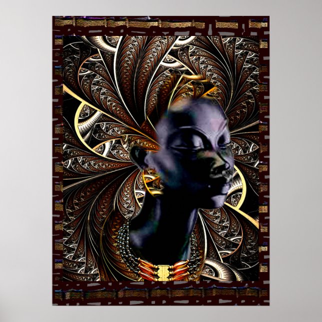 Golden Black Magic Poster (Front)