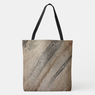 Golden Black Snake Skin Pillow, Luxury Tote Bag