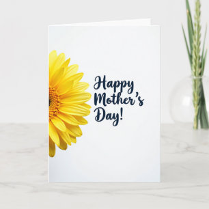Golden Bloom Message Card