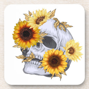 GOLDEN BLOOM SKULL COASTER