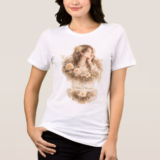 Golden Bloom Tri-Blend Shirt