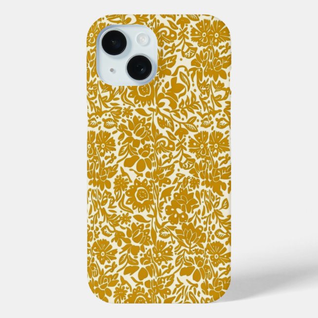 Golden Blooms Case-Mate iPhone Case (Back)