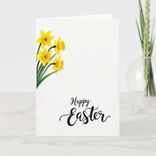 Golden Blooms Greeting Card