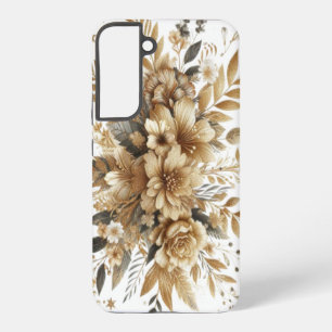 golden blooms samsung galaxy case