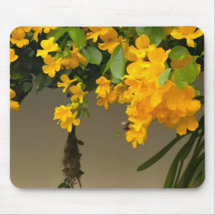Golden Blossom Beauty Mouse Pad