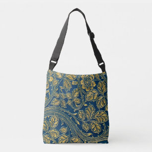 Golden Blossom Elegance Cross Body Bag