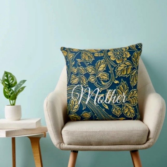 Golden Blossom Elegance Cushion (Creator Uploaded)