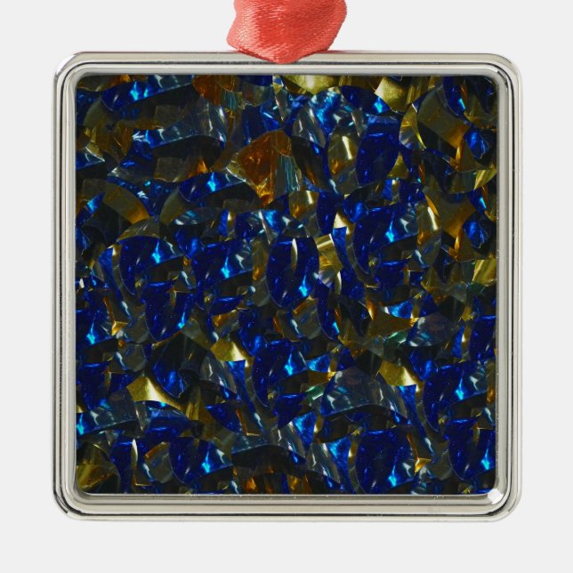 Golden Blue Ornament (Front)