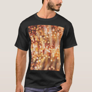 Golden Bokeh: Vintage Light Play T-Shirt
