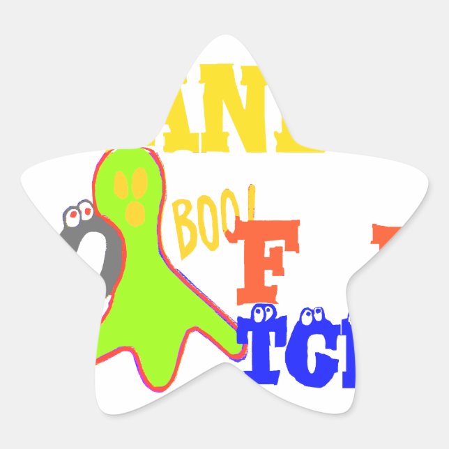 Golden Boo! Girly TGIF Thanks God Its Friday Hakun Star Sticker (Front)