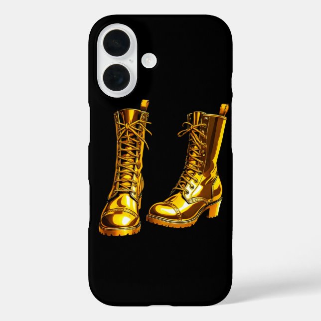 Golden Boots  Case-Mate iPhone Case (Back)