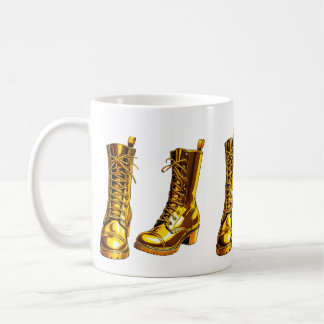 Golden Boots  Coffee Mug