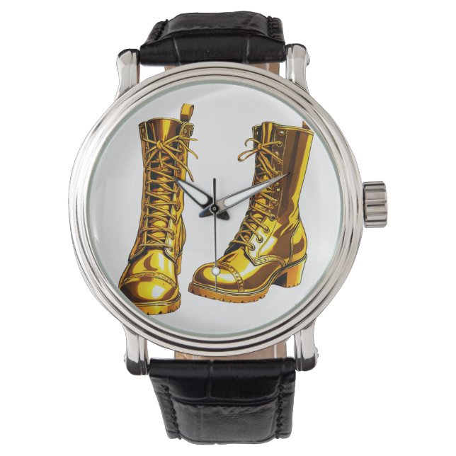Golden Boots  Watch (Front)