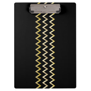 Golden Border - zigzag + your back & ideas Clipboard