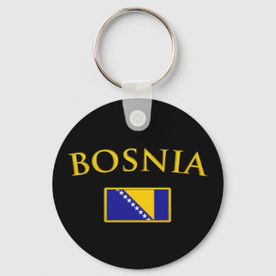 Golden Bosnia Key Ring