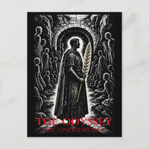 Golden Bough in Hades Holiday Postcard