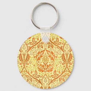 Golden Bough William Morris Vintage Art Nouveau Key Ring