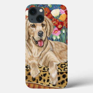 Golden Boy Retriever iPhone 13 Case