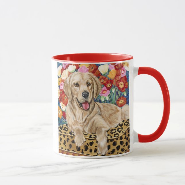 Golden Boy Retriever Mug (Right)