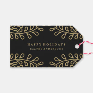 Golden Branches Collection Gift Tags