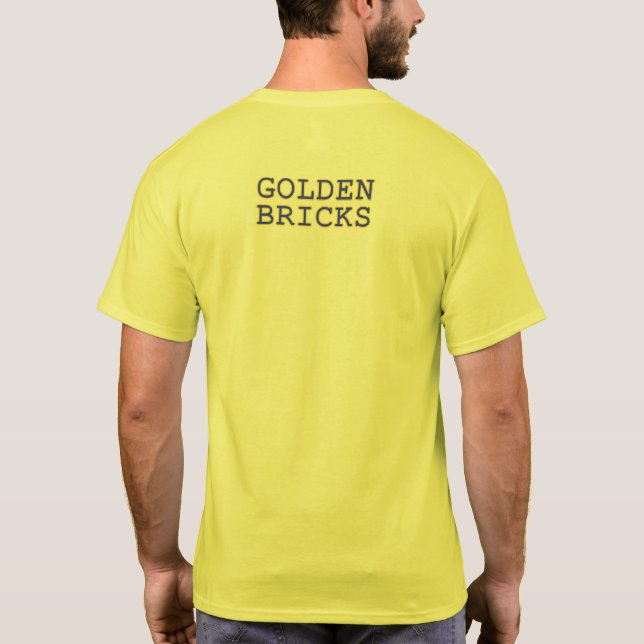 Golden Bricks - T-Shirt - Competition Colour (Back)