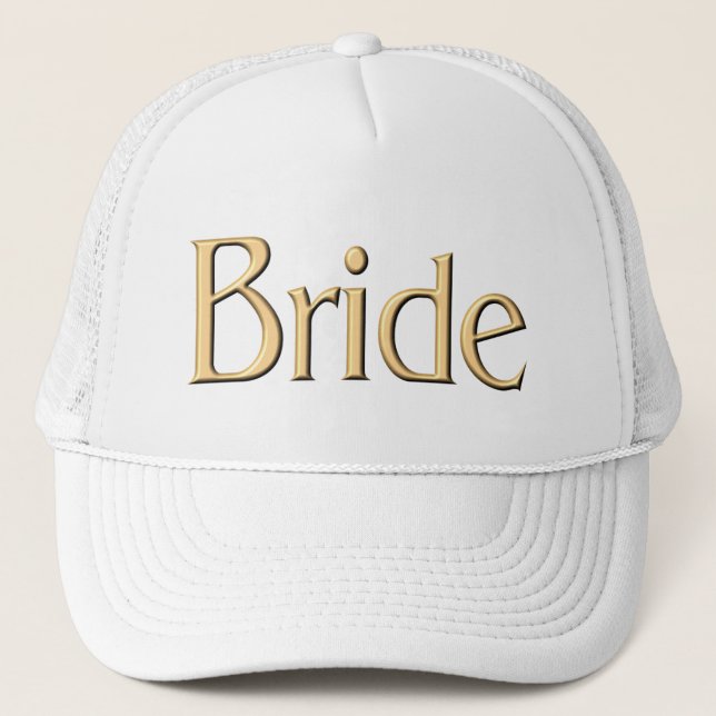 Golden Bride hat (Front)