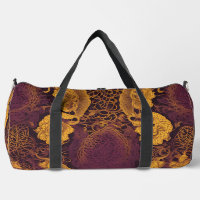 Golden Brown Lace AI art 