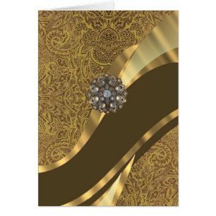 Golden brown swirl pattern