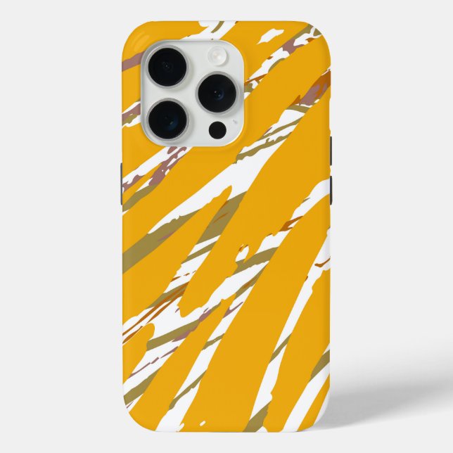 Golden Brush Elegance Case-Mate iPhone Case (Back)