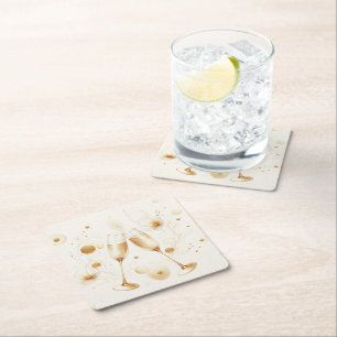 Golden Bubbles Coasters