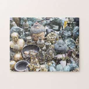 Golden Buddahs Photo Puzzle