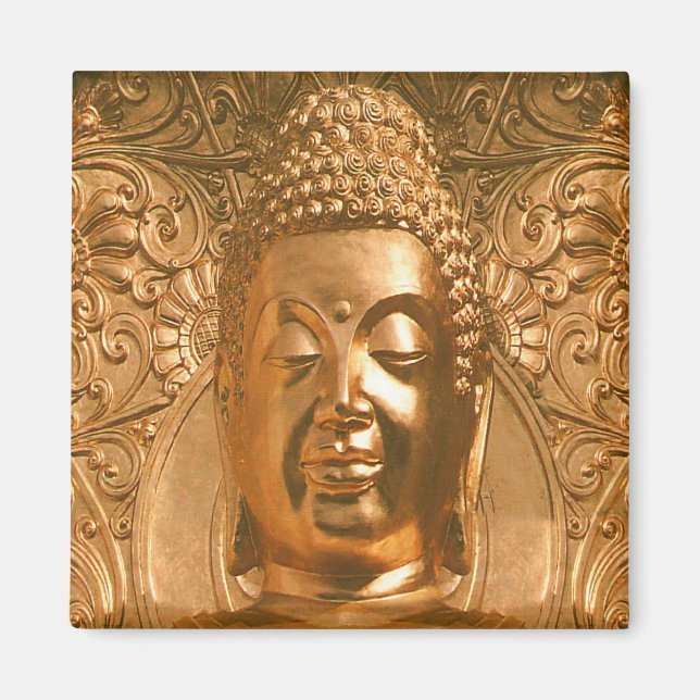 Golden Buddha - Awesome Magnet (Front)