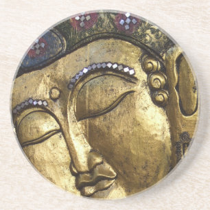 Golden Buddha Blessing Inspirational Love Coaster