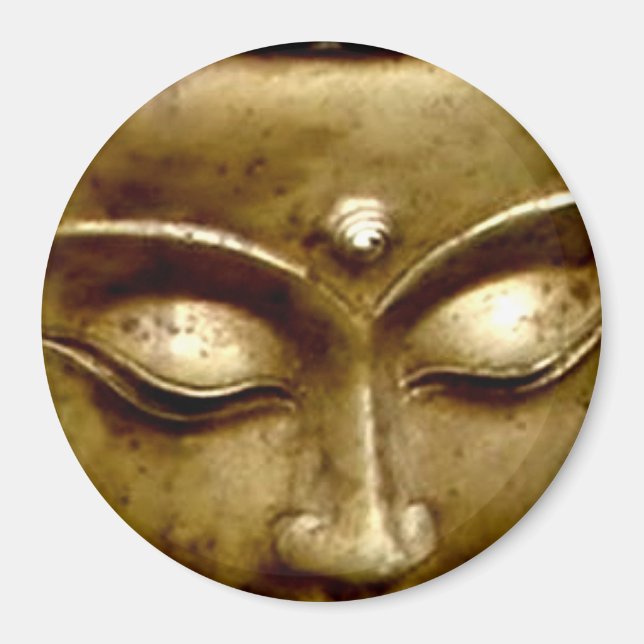 Golden Buddha Eyes Magnet (Front)