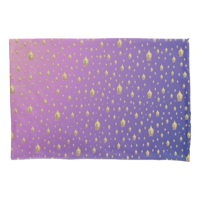 golden buddha pillow cases (Front)