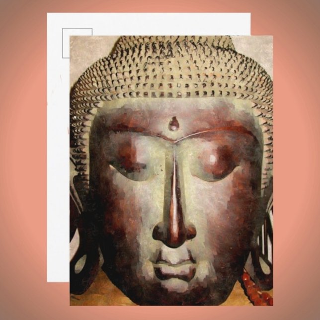 Golden Buddha Postcard (Creator Uploaded)