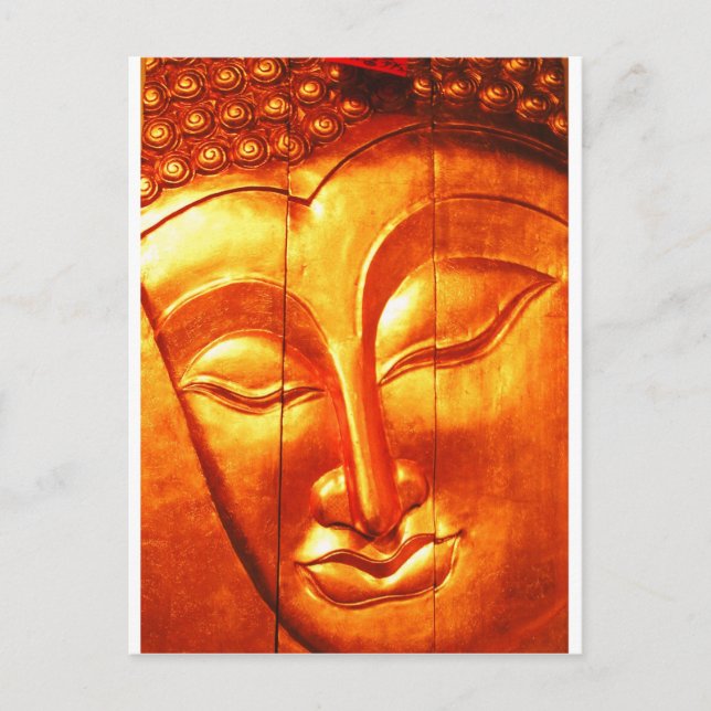 Golden Buddha Postcard (Front)