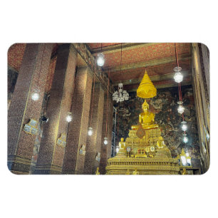 golden buddha wat pho magnet