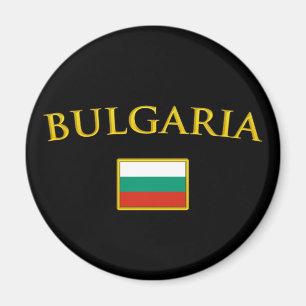 Golden Bulgaria Magnet